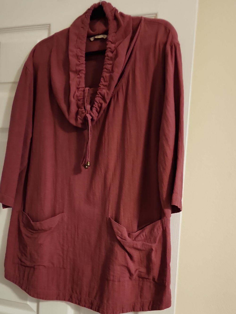 Soft Surroundings Dusty Rose Tunic Top